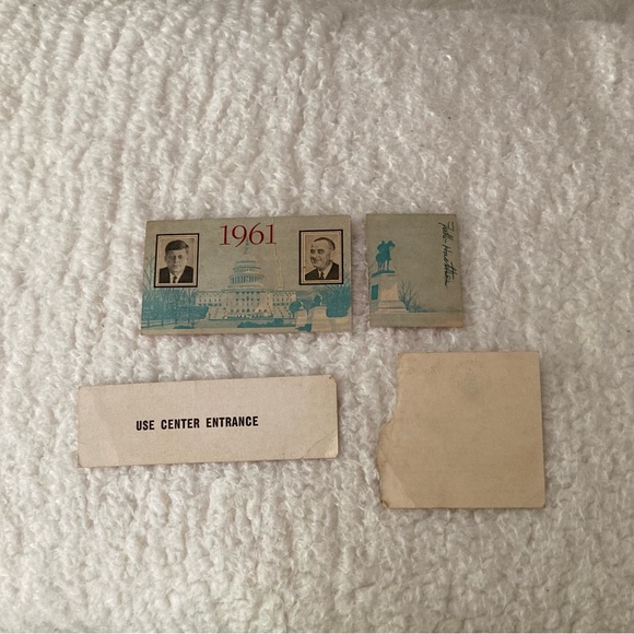 JFK inauguration ephemera - Picture 2 of 2